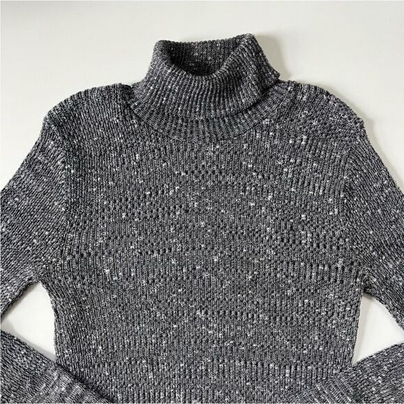 Vintage 70’s Marled Turtleneck M - Picture 4 of 8